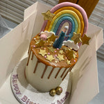 RAINBOW PRINCESS CAKE