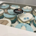 NEW BABY BOY CUPCAKES