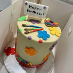 ARTIST SET THEME CAKE