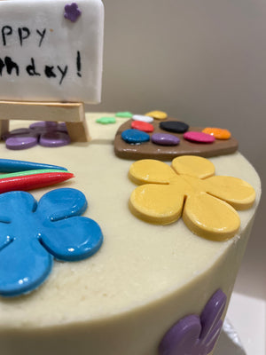 ARTIST SET THEME CAKE