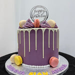 PLUM-MAC DRIP - OCCASION CAKE