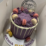 PLUM-MAC DRIP - OCCASION CAKE