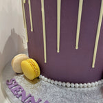 PLUM-MAC DRIP - OCCASION CAKE