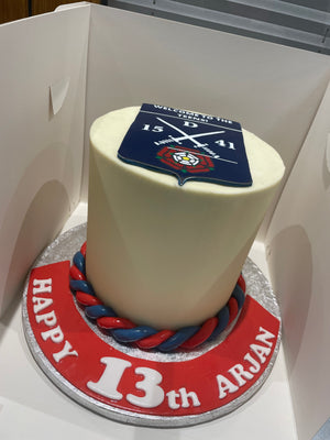 SCHOOL CREST OCCASION CAKE