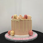 PINK MAC DRIP OCCASION CAKE