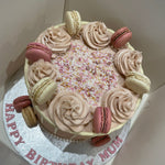 PINK MAC DRIP OCCASION CAKE