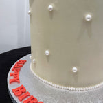 WHITE ROSE OCCASION CAKE