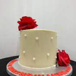 WHITE ROSE OCCASION CAKE
