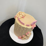 CREAM DRIP PEARL OCCASION CAKE