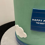 TRAVEL THEME CAKE