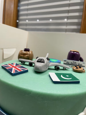 TRAVEL THEME CAKE