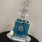 STARS & BALLOON OCCASION DRIP CAKE