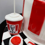 FRIED CHICKEN SHOP THEME CAKE