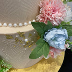 FLORAL PEARL OCCASION CAKE