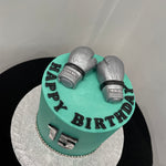 BOXING GLOVES THEME CAKE