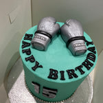 BOXING GLOVES THEME CAKE