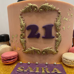 CT MAKEUP THEME BIRTHDAY CAKE