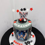 WRESTLING THEME CAKE