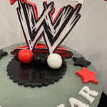 WRESTLING THEME CAKE