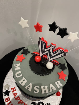 WRESTLING THEME CAKE