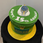 LUXURY WATCH THEME CAKE
