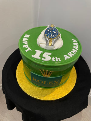 LUXURY WATCH THEME CAKE