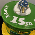 LUXURY WATCH THEME CAKE