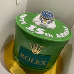 LUXURY WATCH THEME CAKE