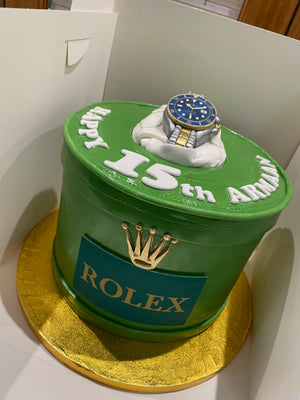 LUXURY WATCH THEME CAKE