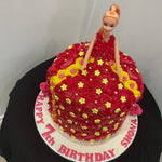 ROSETTE DRESS DOLL CAKE