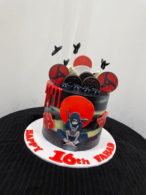 DARK NINJA ANIME CAKE