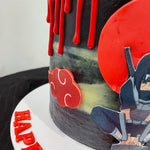 DARK NINJA ANIME CAKE