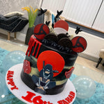 DARK NINJA ANIME CAKE