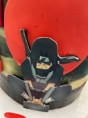 DARK NINJA ANIME CAKE