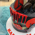 DARK NINJA ANIME CAKE