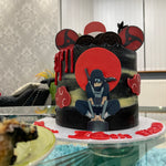 DARK NINJA ANIME CAKE