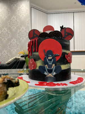 DARK NINJA ANIME CAKE