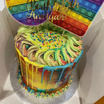 COLOUR ART DRIP OCCASION CAKE