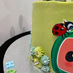 TWO-TIER MELON CAKE