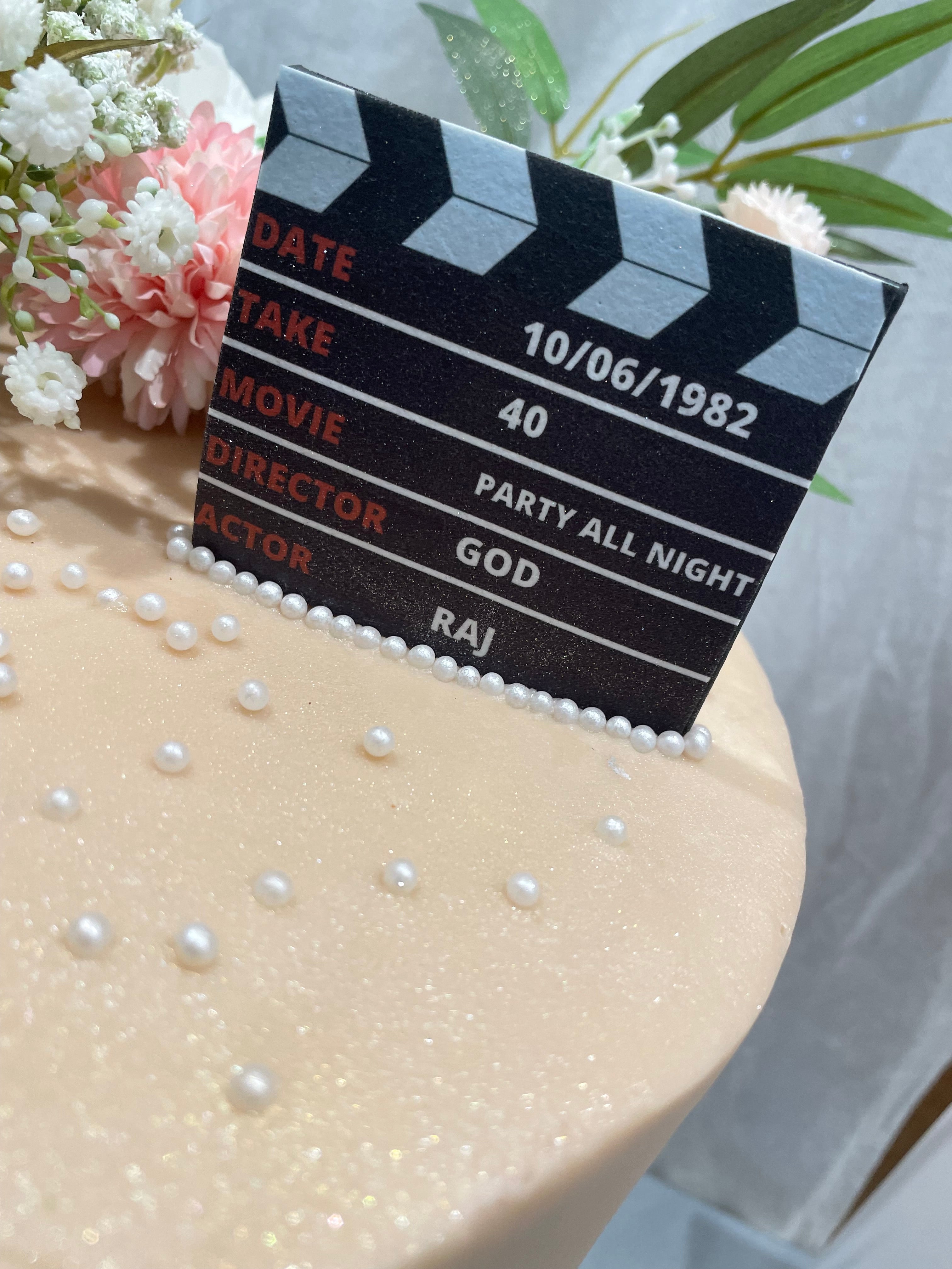 LV ELEGANCE FILM THEME CAKE