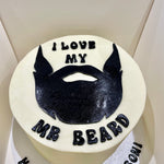 I LOVE MY BEARD OCCASION CAKE