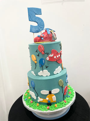 AERO CLOUD BIRTHDAY CAKE