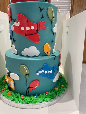 AERO CLOUD BIRTHDAY CAKE
