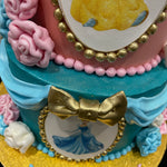 PRINCESSES FRAME BIRTHDAY CAKE