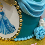 PRINCESSES FRAME BIRTHDAY CAKE