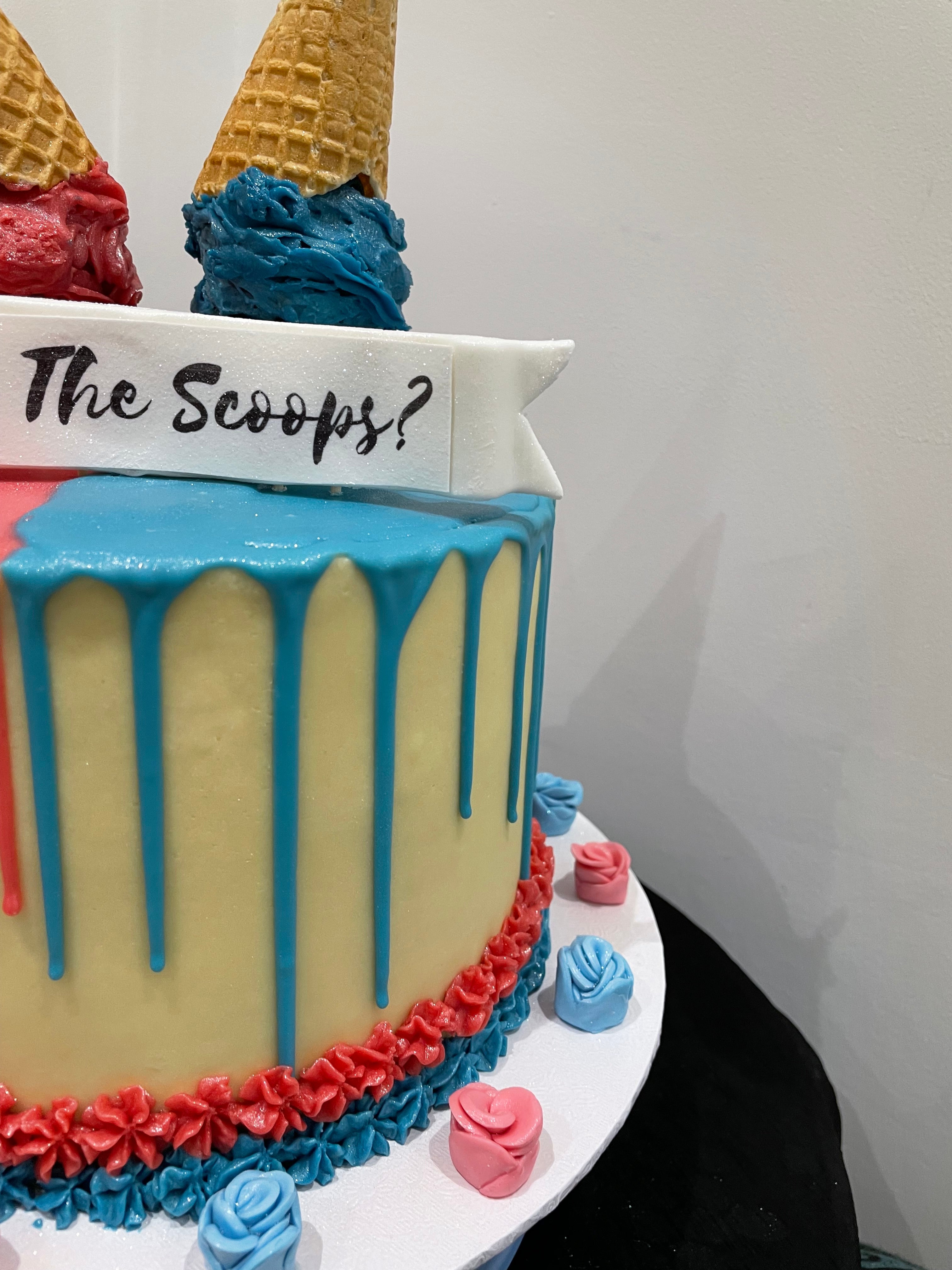 TWO SCOOP ICE CREAM OCCASION CAKE