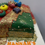 DUPPATA PILLOW MEHNDI CAKE