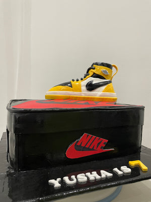 RETRO AIR JORDAN TRAINER THEME CAKE