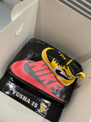 RETRO AIR JORDAN TRAINER THEME CAKE