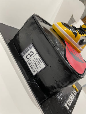 RETRO AIR JORDAN TRAINER THEME CAKE